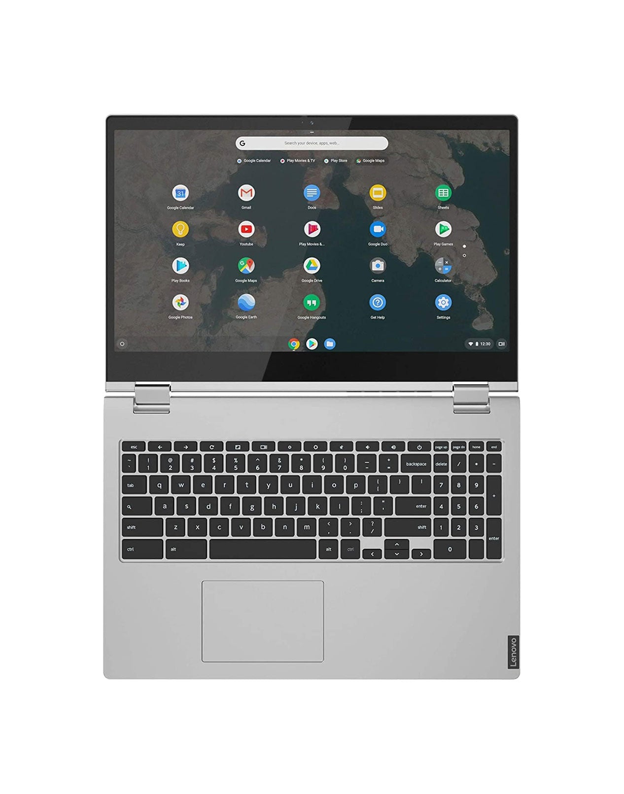 Lenovo C340 15.6-inch i3 8th Gen 4GB 32GB Education Touch Screen Chromebook - Mineral Gray