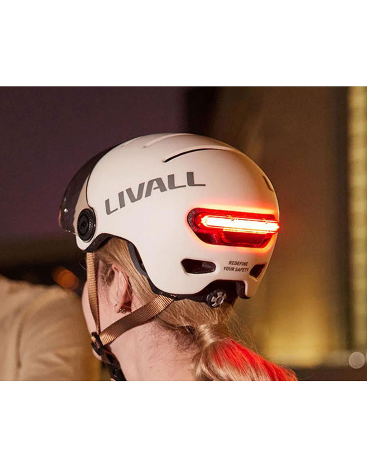 Livall L23 (58-62 CM) Smart Bike Helmet With Detachable Visor