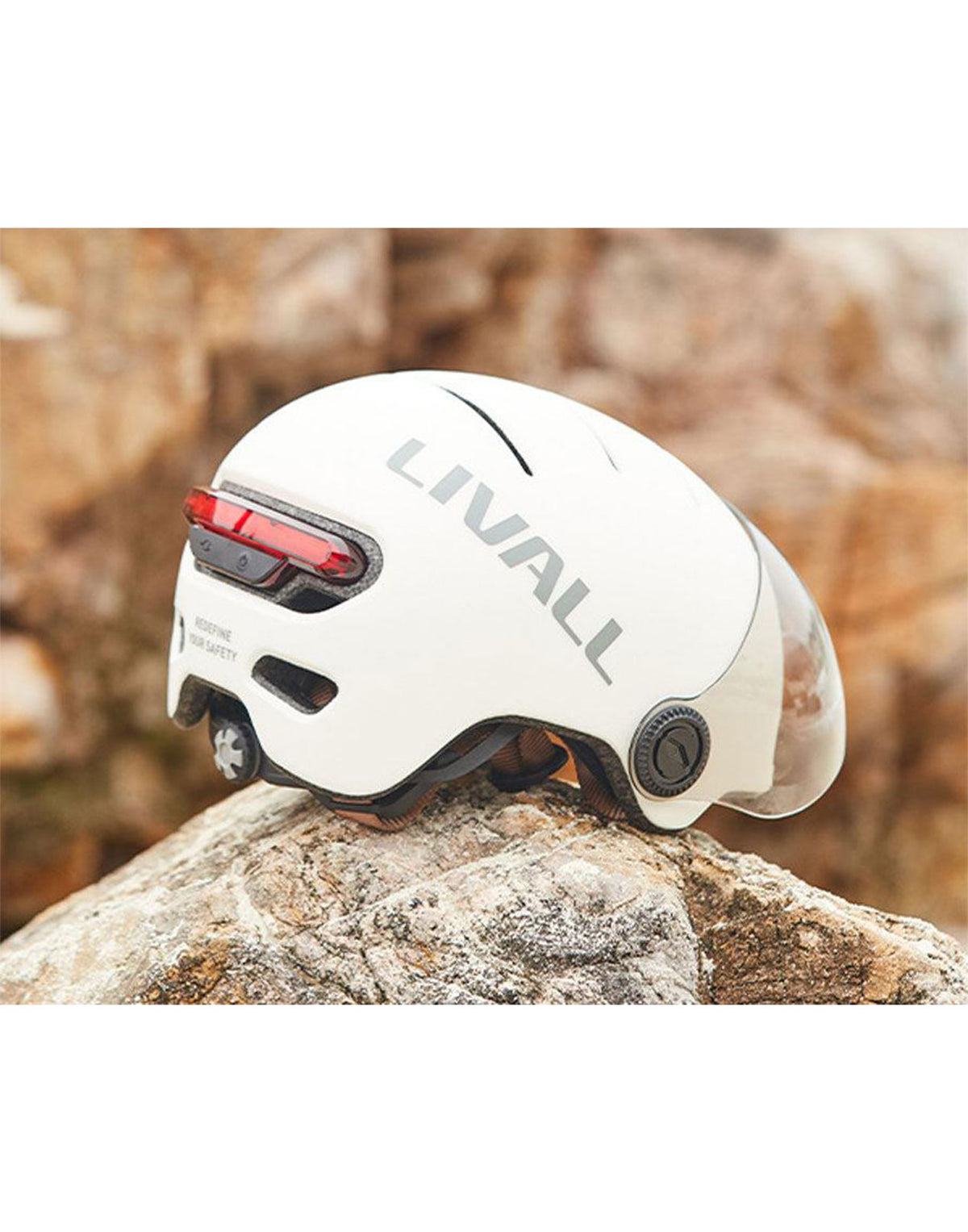 Livall L23 (58-62 CM) Smart Bike Helmet With Detachable Visor