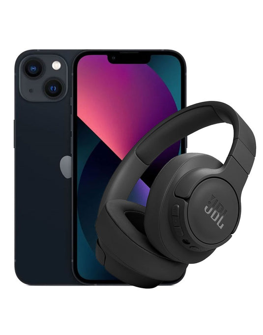 Apple iPhone 13 128GB 5G (As New-Pre-Owned) + JBL Tune 770NC Wireless Headphones (Bundle Deal) - TechCrazy