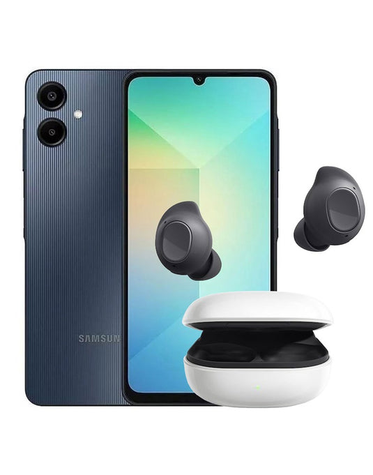 Samsung Galaxy A06 (2024) 4GB 128GB 4G Dual Sim (Brand New) + Galaxy Buds FE R400 (Bundle Deal)