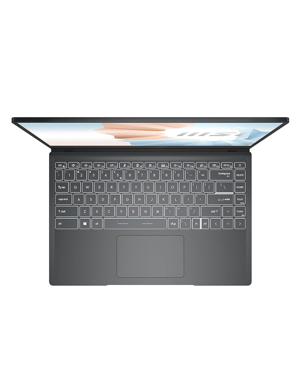 MSI Modern 14 B11MOU 14-inch i3 11th Gen 8GB 256GB @3.00GHz Windows 11 Laptop - Carbon Grey