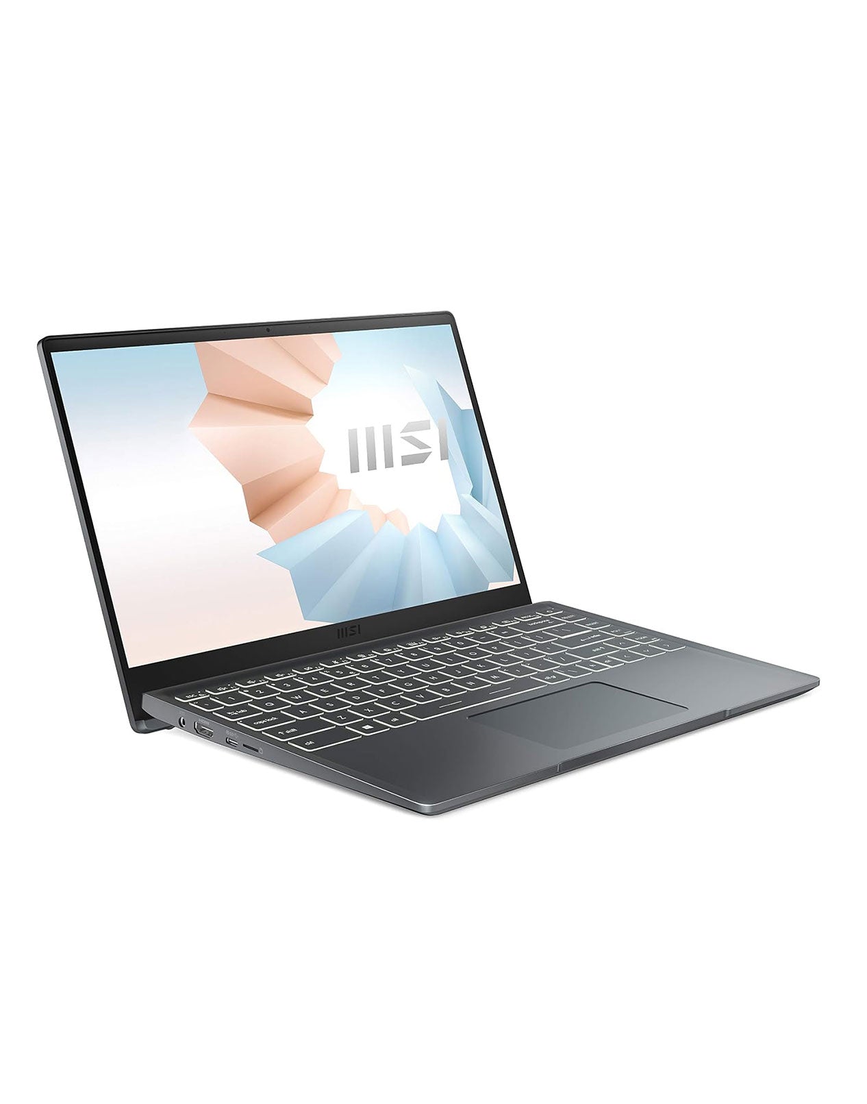 MSI Modern 14 B11MOU 14-inch i3 11th Gen 8GB 256GB @3.00GHz Windows 11 Laptop - Carbon Grey