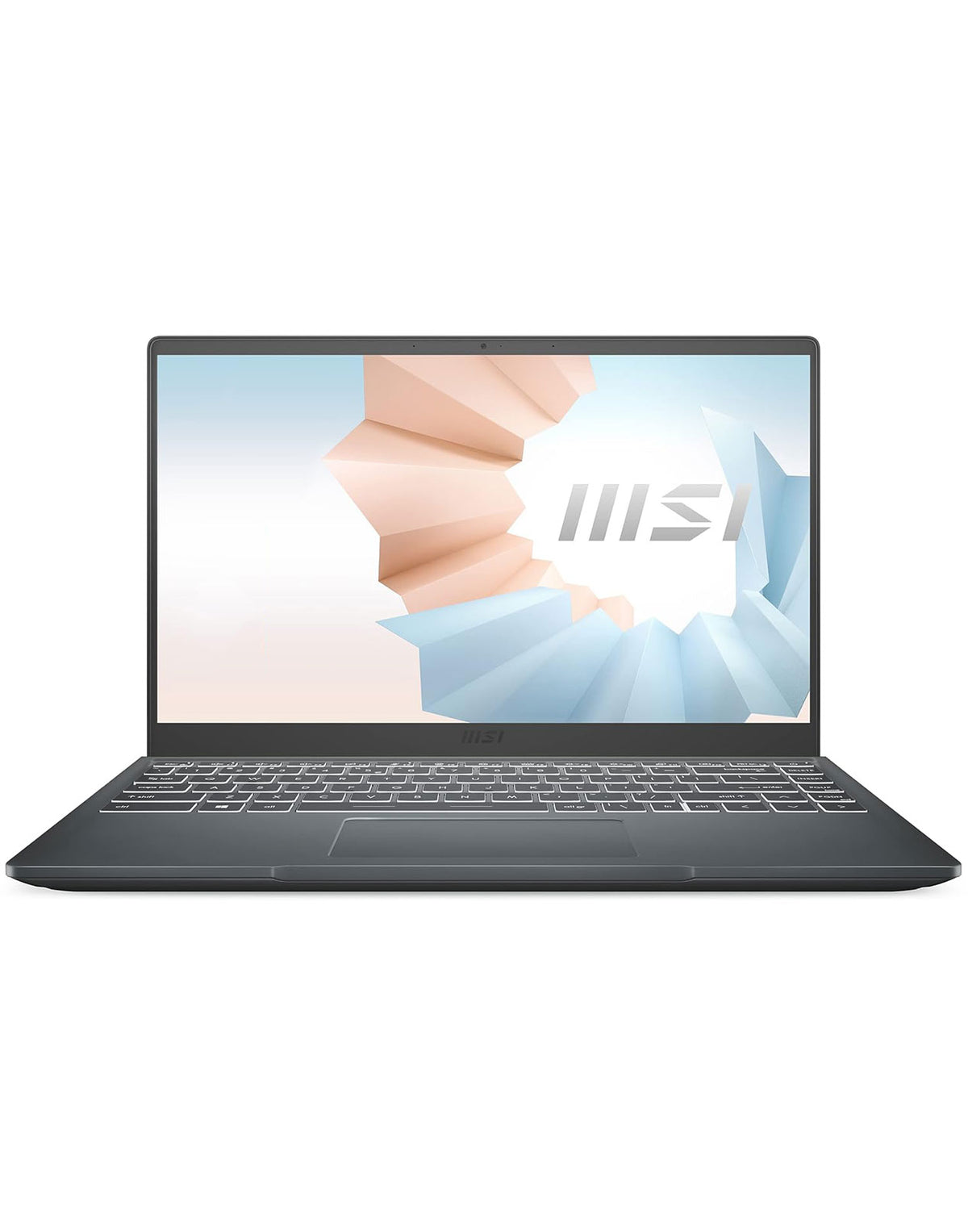 MSI Modern 14 B11MOU 14-inch i3 11th Gen 8GB 256GB @3.00GHz Windows 11 Laptop - Carbon Grey