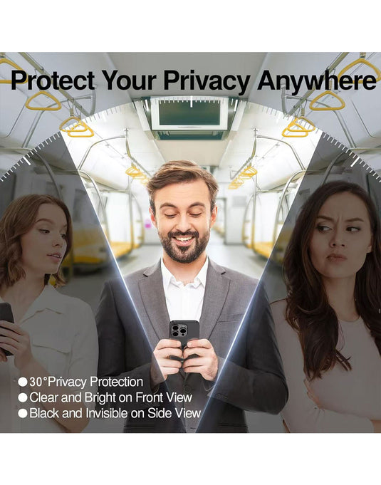Magic 30X iPhone X/XS/11 Pro High Privacy Tempered Glass