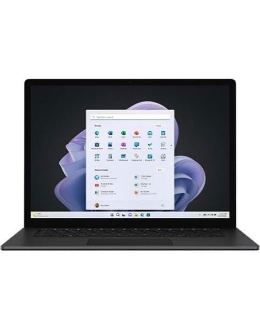 Microsoft Surface Laptop 5 13.5-inch i7 12th Gen 16GB 512GB @1.80GHz Windows 11 Pro Touch Screen Laptop - Matte Black