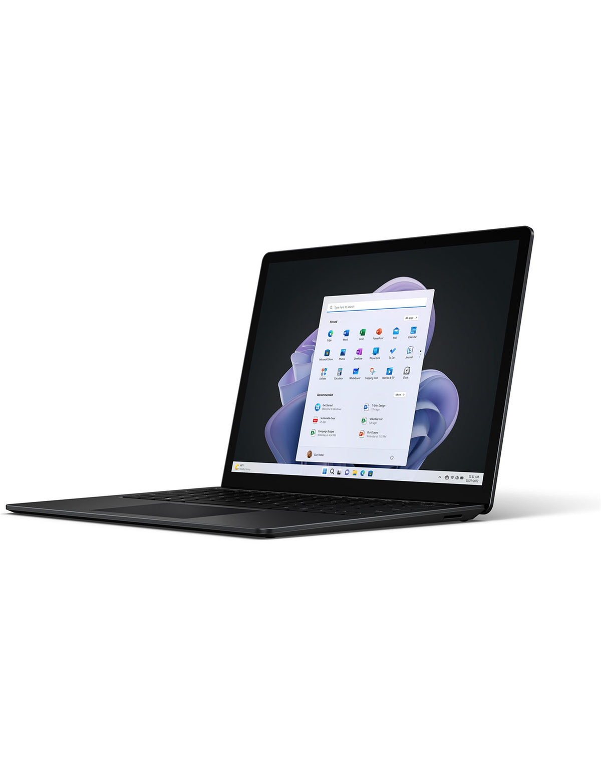 Microsoft Surface Laptop 3 13.5-inch i5 10th Gen 8GB 256GB @1.20GHz Windows 11 Pro Touch Screen - Matte Black
