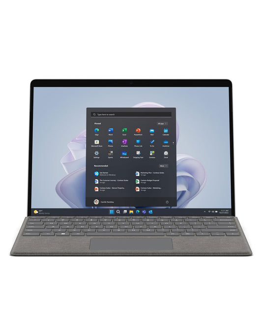 Microsoft Surface Pro 9 13-inch i5 12th Gen 8GB 256GB @2.50GHz Windows 11 Pro With Keyboard - Platinum