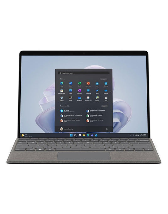 Microsoft Surface Pro 9 13-inch i5 12th Gen 8GB 256GB @2.50GHz Windows 11 Pro With Keyboard - Platinum (Very Good-Refurbished)