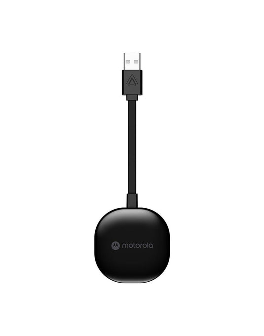 Motorola Wireless Android Auto Car Adapter - Black