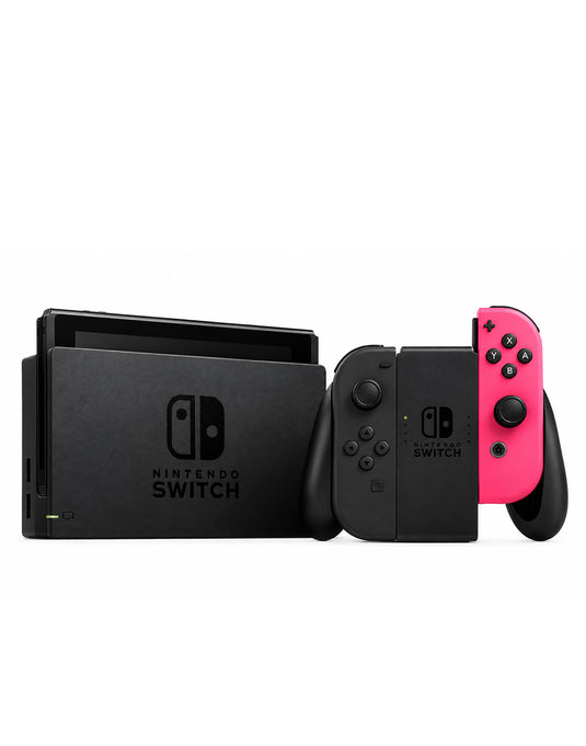 Nintendo Switch Console (2019) 6.2-inch 32GB - Black & Pink