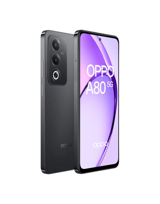 Oppo A80 (2024) 8GB 25GB 5G Dual Sim Smart Phone - Black