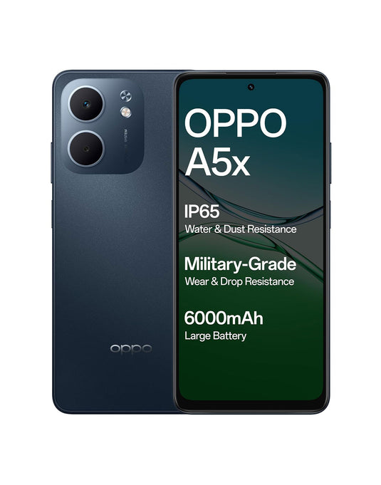 Oppo AX5s 64GB 4G Smartphone - Black