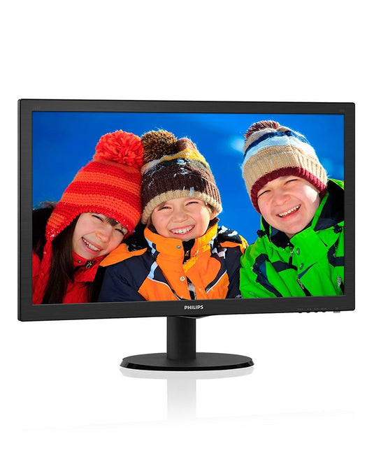 Philips 243V5Q 24-inch LCD Monitor With SmartControl Lite - Black (Very Good-Refurbished)