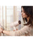 Phillips 5000 Series Hair Dryer, ThermoShield Hair Protection Sensor, Travel Foldable Handle - Baby Pink
