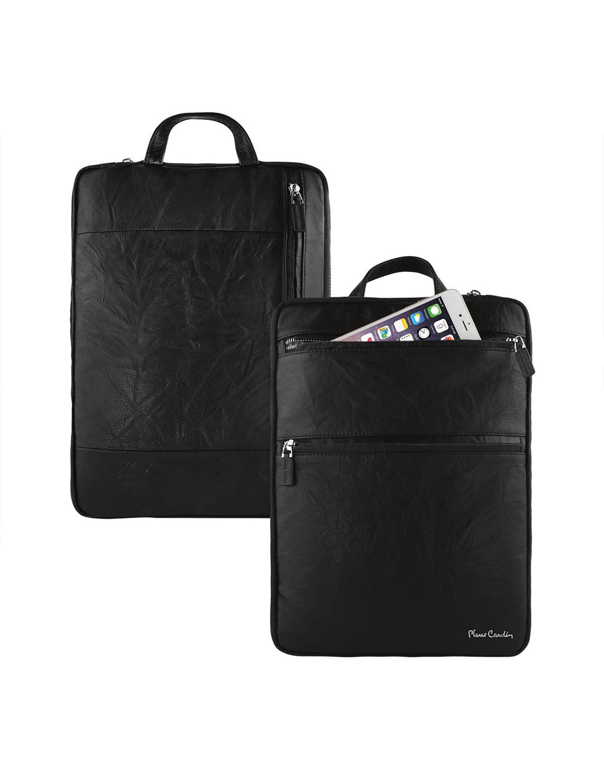 Pierre Cardin Genuine Leather Bag for iPad 9.7 inch