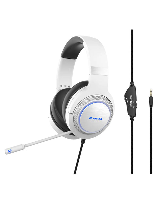 Playmax Evolution PS5 Universal Gaming Headset - White