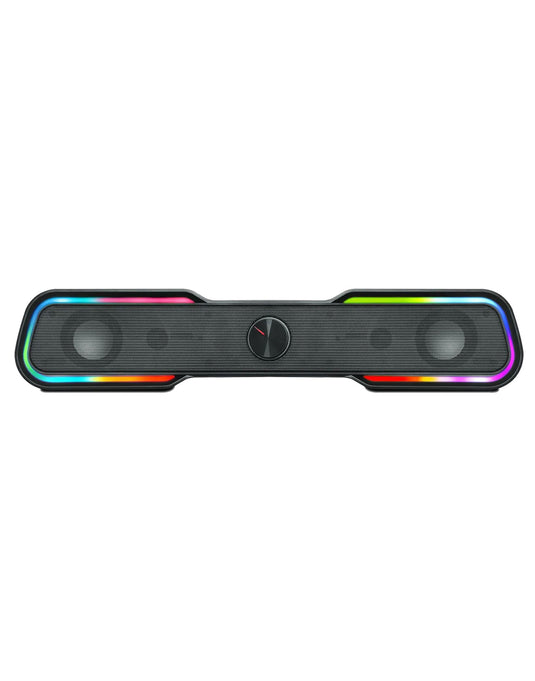 Playmax RGB Gaming Sound Bar Speaker - Black 