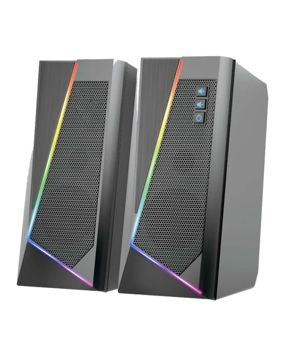 Playmax RGB Gaming Speakers - Black