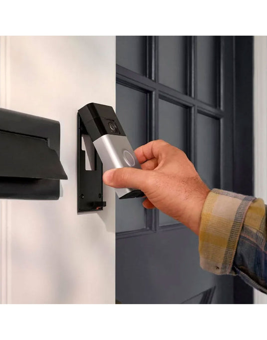 Ring Battery Video Door Bell 2nd Gen - Satin Nickle (Brand New-Open Box)