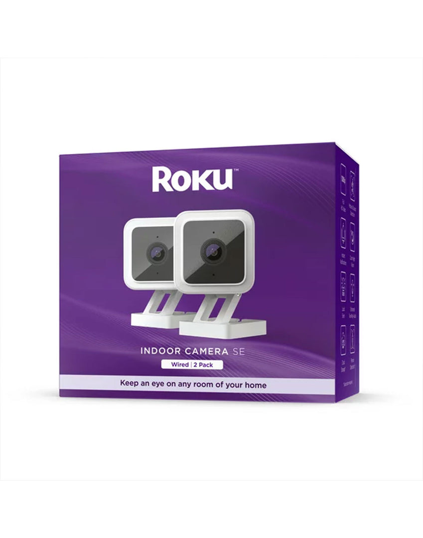 Roku Smart Home Indoor Camera SE 2 Pack