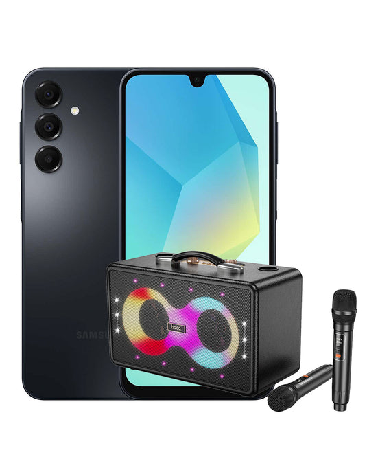 Samsung Galaxy A16 (2024) 4GB 128GB 5G (Brand New) + Hoco Bluetooth Speaker (HA8)