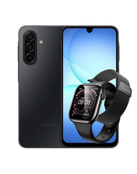 Samsung Galaxy A17 4GB 128GB 5G Dual Sim - Black (Brand New) + Smart Watch (Y42) 2 Straps (Bundle Deal)