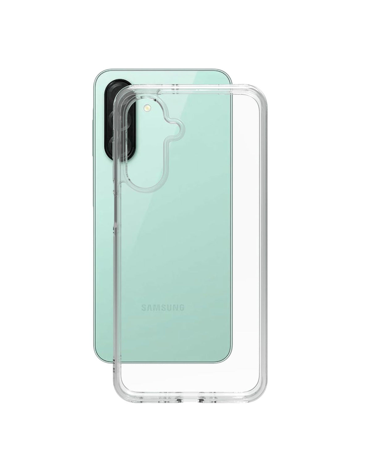 Samsung Galaxy A26 Hybrid Ultra Clear Shockproof Case Hard Back+Soft Bumper Lasting Clarity Clear