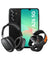 Samsung Galaxy A26 (2025) 6GB 128GB 5G Dual Sim Smart Phone - Black (Brand New) + Smart Watch (Y42 Ultra) 2 Straps + Bluetooth Headset (W68) (Bundle Deal)
