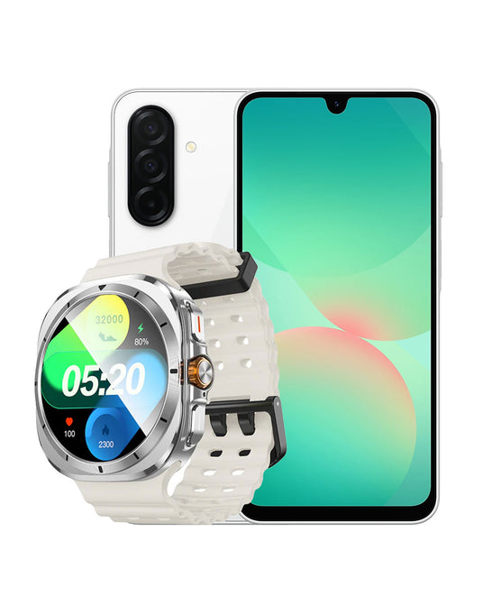 Samsung Galaxy A26 (2025) 6GB 128GB 5G Dual Sim Smart Phone (Brand New) + Smart Sports Watch (Y29) (Bundle Deal)