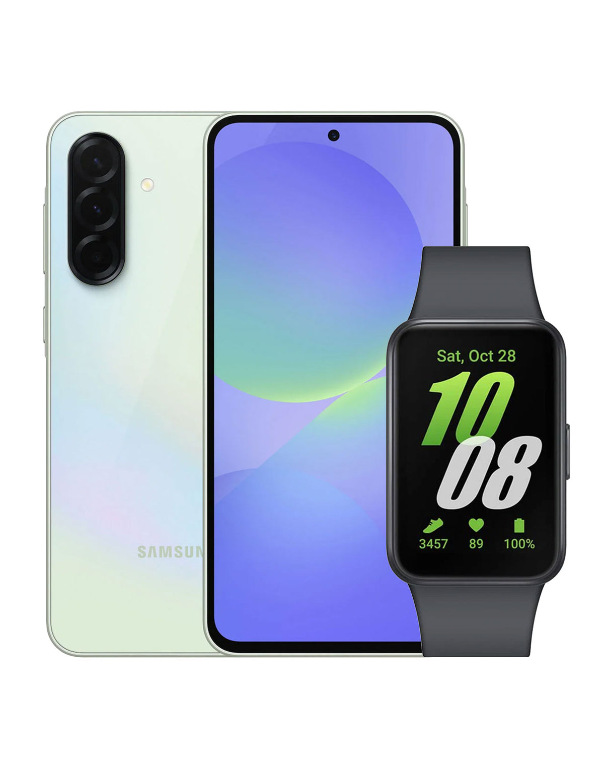 Samsung Galaxy A36 (2025) 8GB 128GB 5G Dual Sim Smart Phone (Brand New) + Samsung Galaxy FIT 3 BT R390 (Bundle Deal)