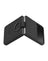 Samsung Galaxy Flip 4 Silicone Cover With Ring - Black