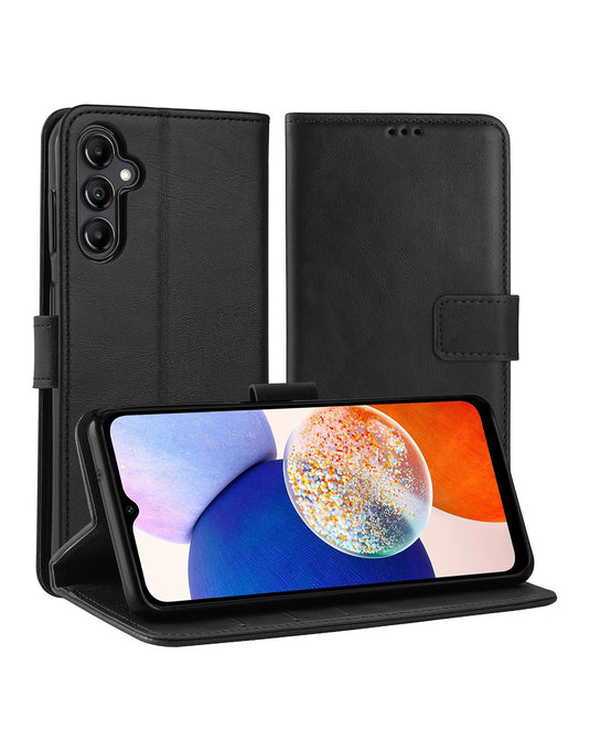 Samsung Galaxy S25 Plus / S24 Plus Wallet Case - Black