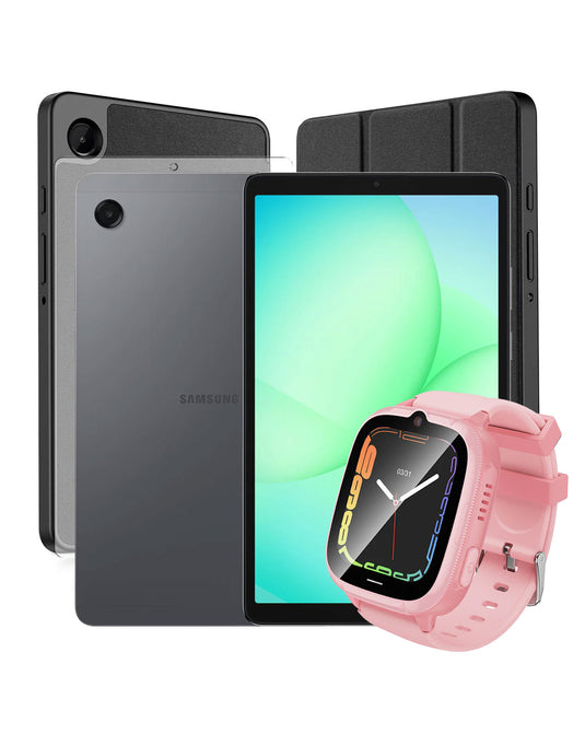 Samsung Galaxy Tab A11 (2025) 8.7-inch 4GB 64GB - Gray (Brand New) + Smart Watch Y106 + Flip Case + Tempered Glass (Bundle Deal)