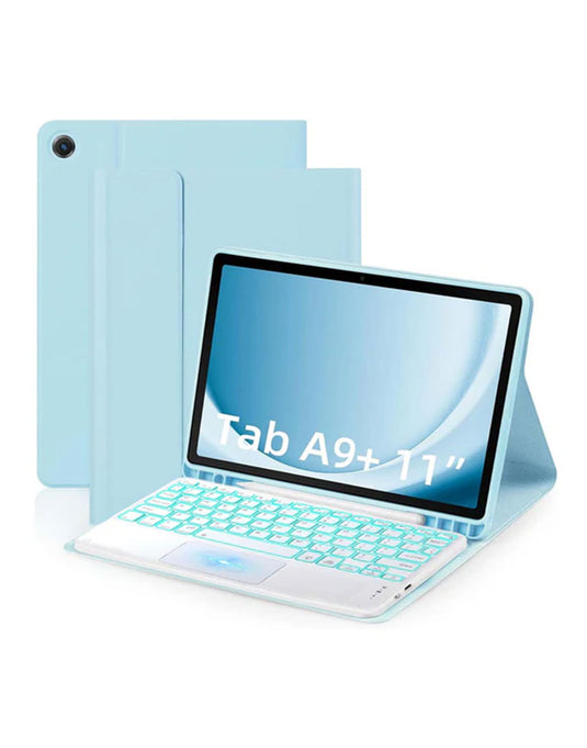 Samsung Galaxy Tab A9 Plus 11-inch Protective Case - Light Blue
