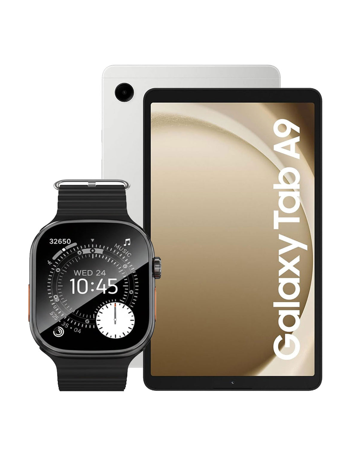 Samsung Galaxy Tab A9 (2023) 8.7-inch 4GB 64GB Wifi Only (Brand New) + Smart Watch (Y23 Ultra) (Bundle Deal)