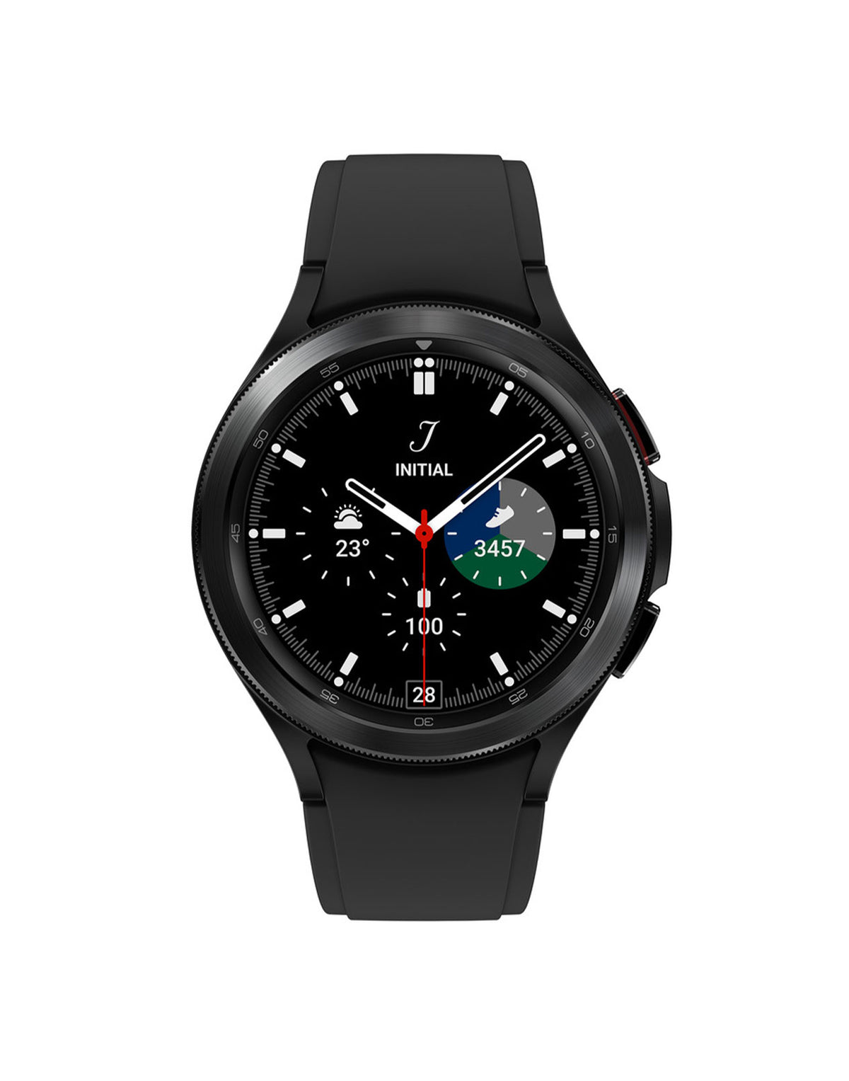 Samsung Galaxy Watch 4 Classic 46MM Stainless Steel Sport Band Black - Jet Black