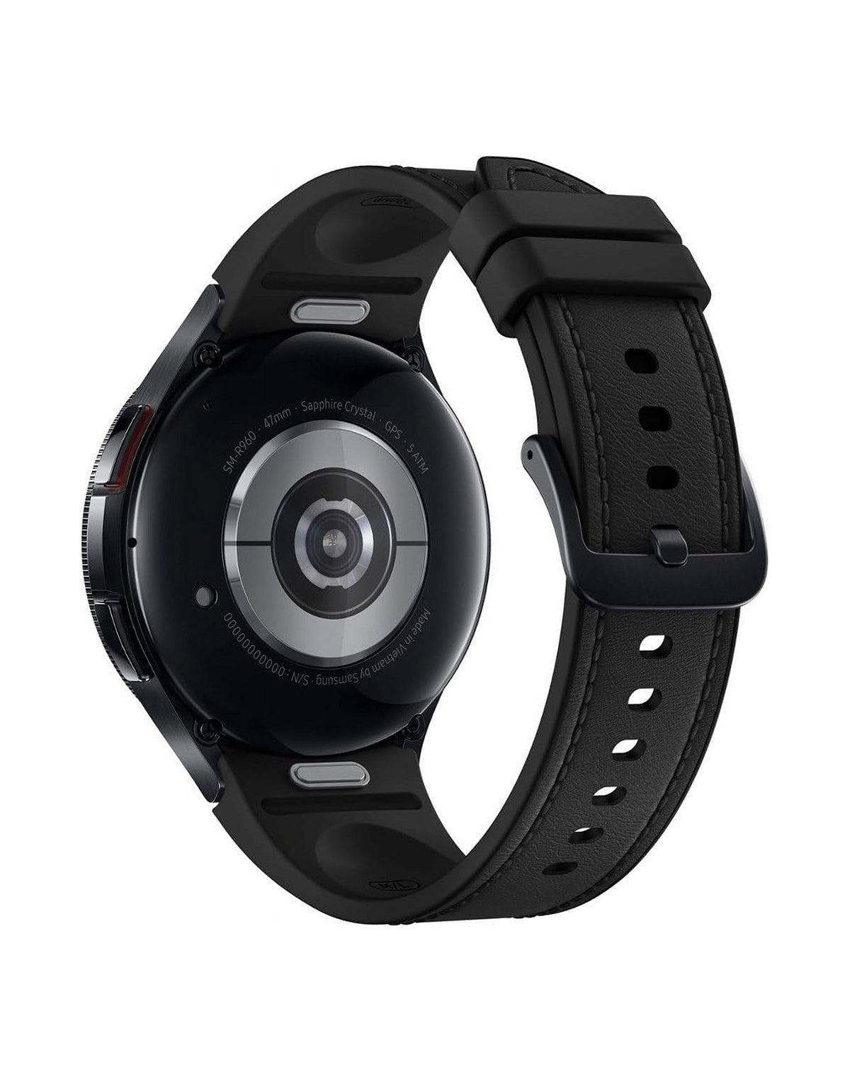 Samsung Galaxy Watch 6 Classic 47MM Aluminium GPS+Cellular Sports Band - Jet Black