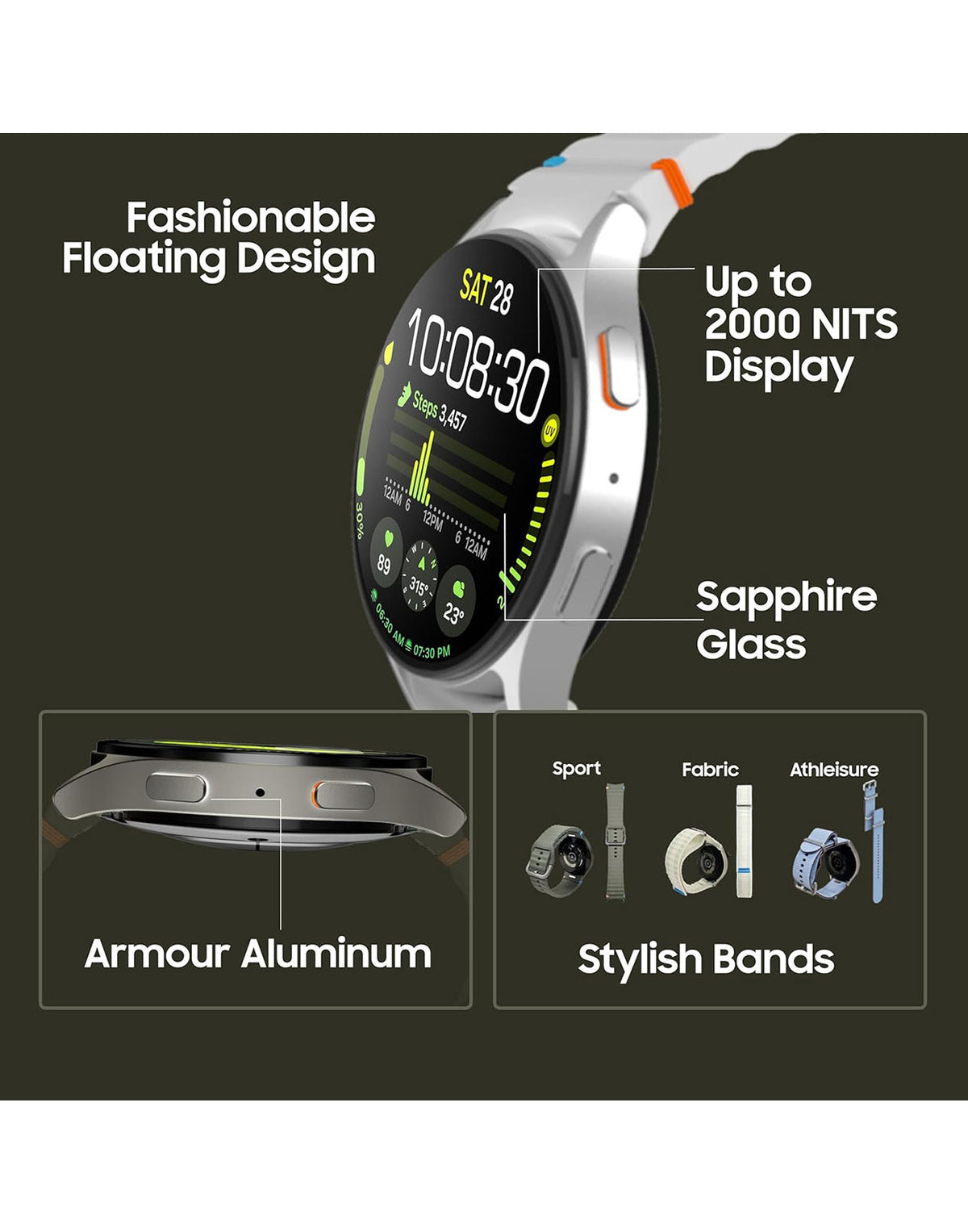 Samsung Galaxy Watch 7 (2024) L300 40MM Bluetooth Smart Watch