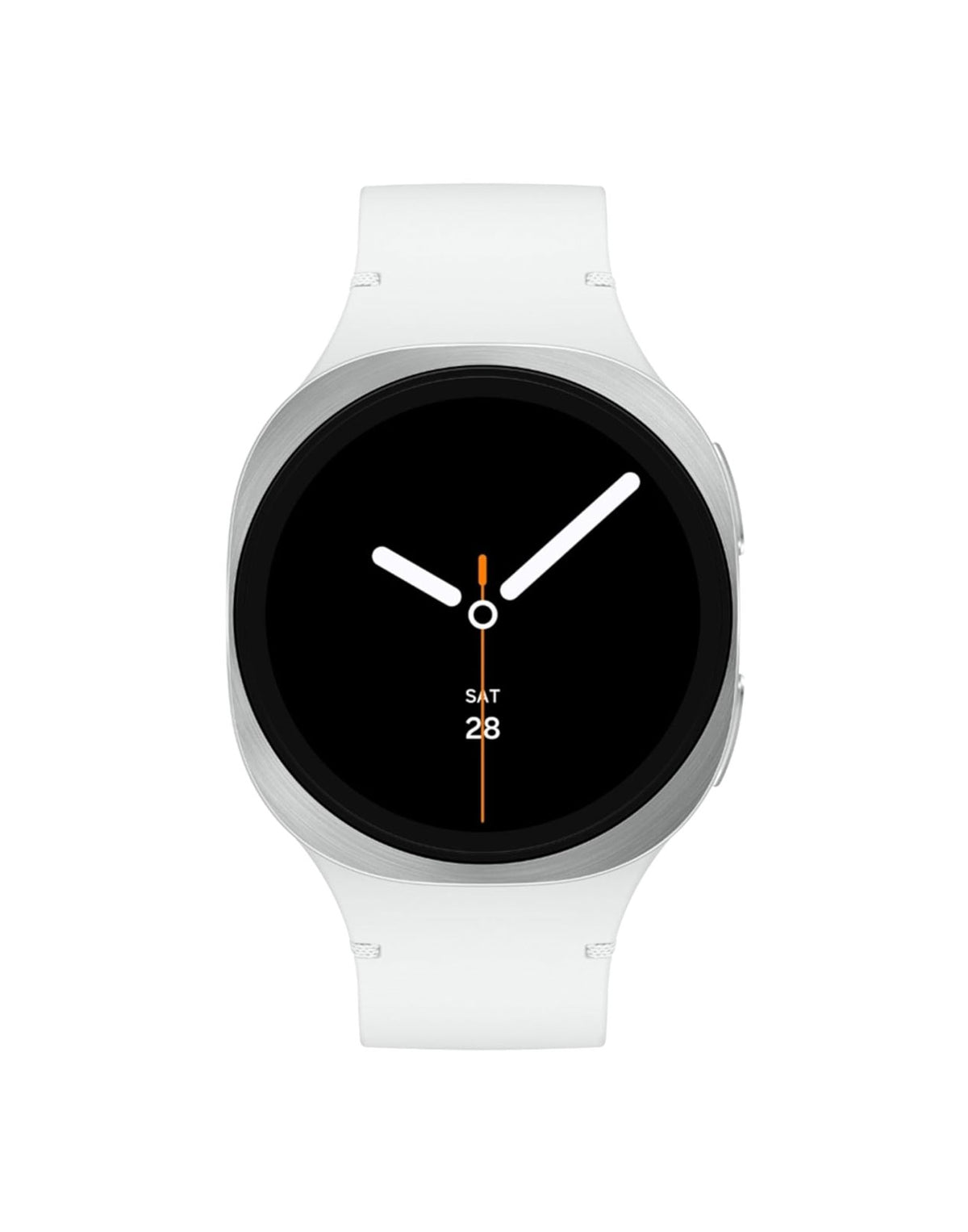 Samsung Galaxy Watch 8 40MM Aluminium GPS White Sports Band - Silver
