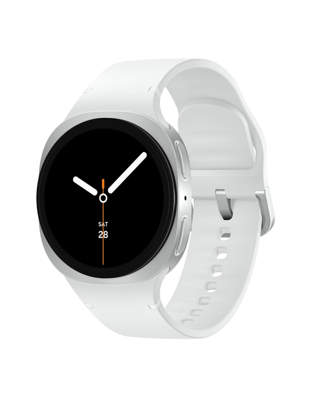 Samsung Galaxy Watch 8 40MM Aluminium GPS White Sports Band - Silver