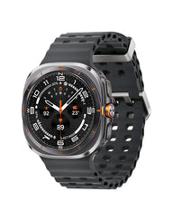 Samsung Galaxy Watch Ultra 47MM Aluminium GPS+Cellular With Dark Grey Marine Band - Titanium Silver
