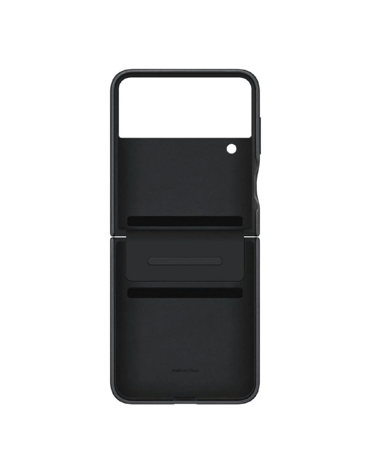 Samsung Galaxy Z Flip 4 Flap Leather Case - Black