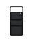 Samsung Galaxy Z Flip 4 Flap Leather Case - Black