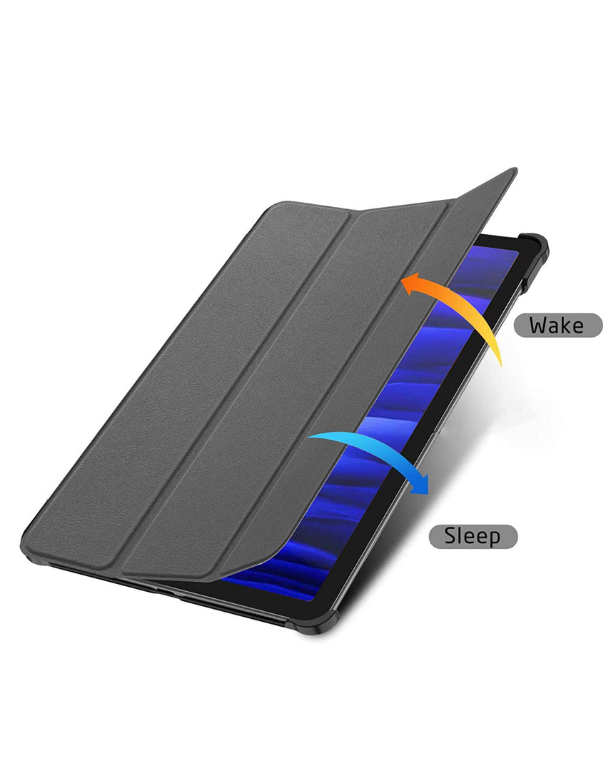Samsung Tab A7 10.4 T500 Leather Case Grey