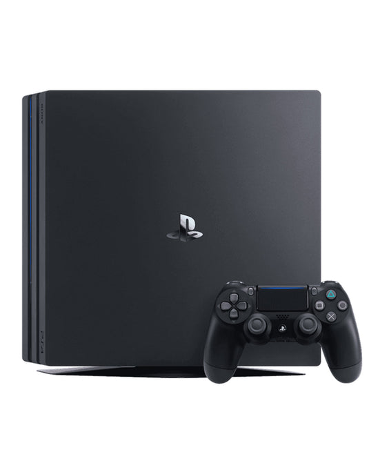 Sony PS4 Pro Console 1TB Inbuilt Game Disk With Controller - Black