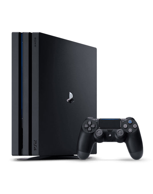 Sony PS4 Pro Console 1TB Inbuilt Game Disk With Controller - Black
