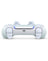 Sony PS5 Dual Sense Wireless Controller - Chrome Pearl