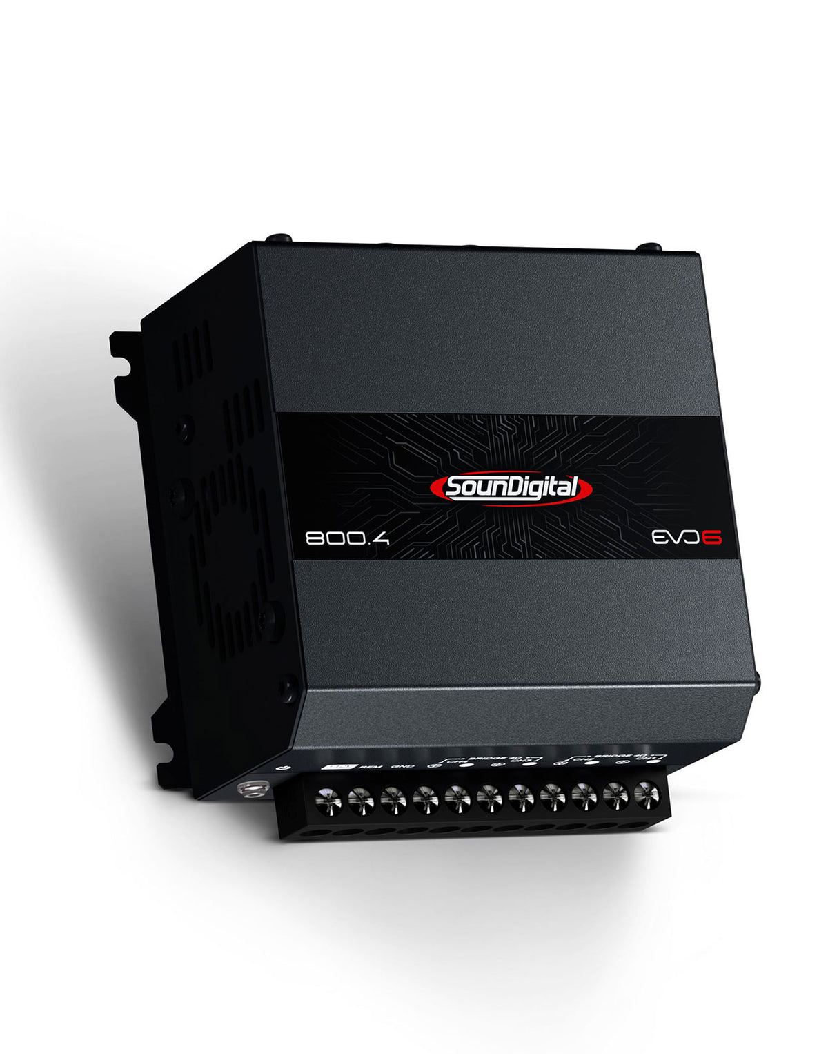 SounDigital EVO6 4CH 800RMS Amplifier - Black