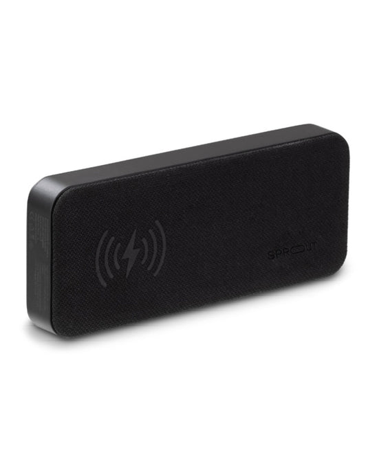 Sprout Maverick Hybrid Bluetooth Speaker + Power Bank + Wireless Charger